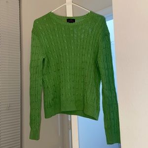 346 Brooks Brothers Sweater |  100% Cotton Green- Size L used